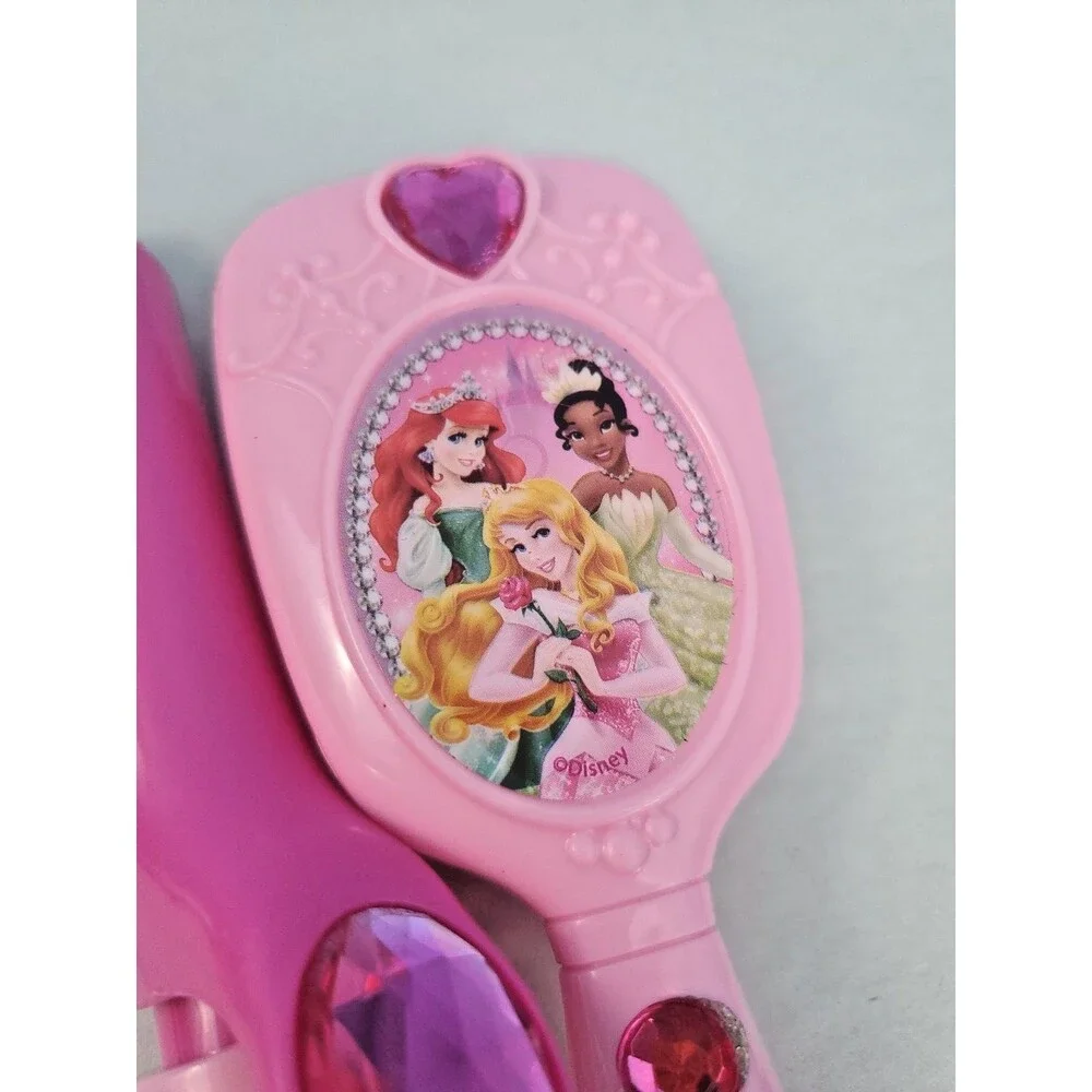 Disney Princess Style Collection Replacement Toy Hair Brush & Curling Iron Wand